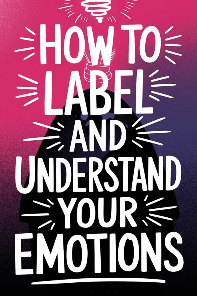 How to Label and Understand Your Emotions