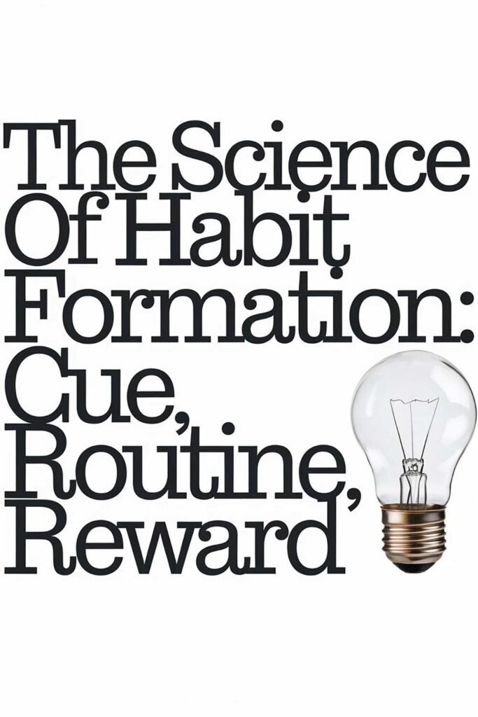 The Science of Habit Formation: Cue, Routine, Reward