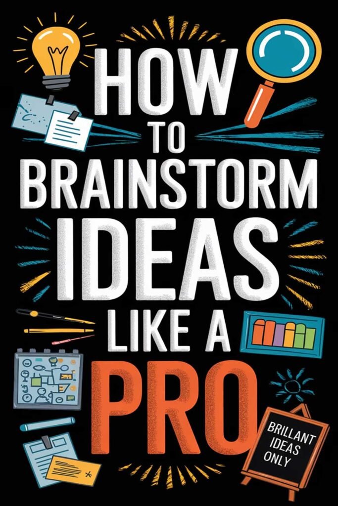 How to Brainstorm Ideas Like a Pro