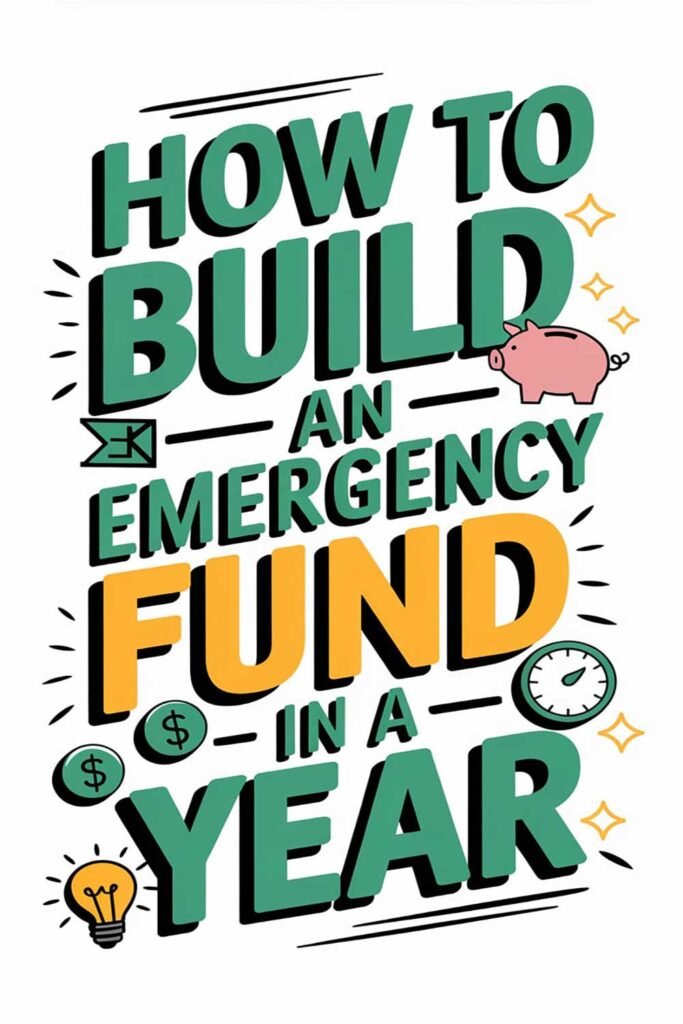 How to Build an Emergency Fund in a Year