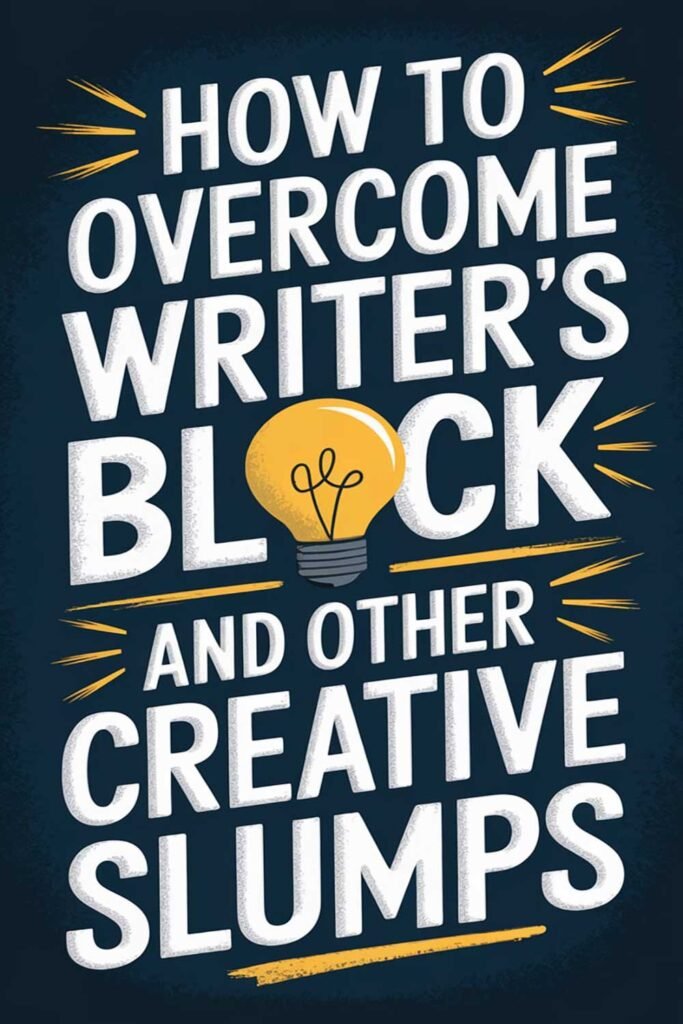 How to Overcome Writer’s Block and Other Creative Slumps