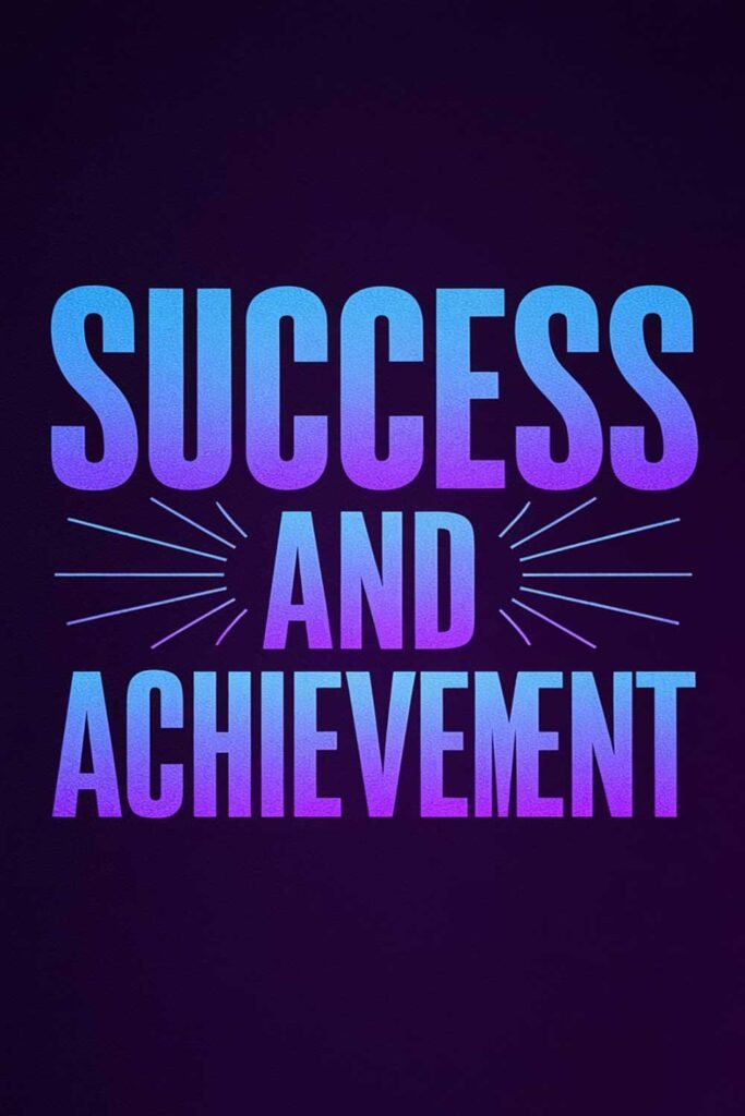 Success and Achievement