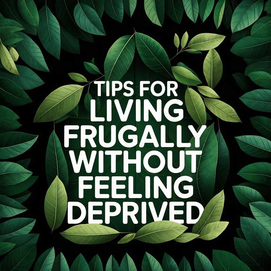 Tips for Living Frugally Without Feeling Deprived