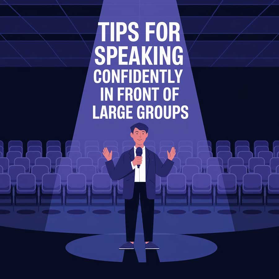 Tips for Speaking Confidently in Front of Large Groups