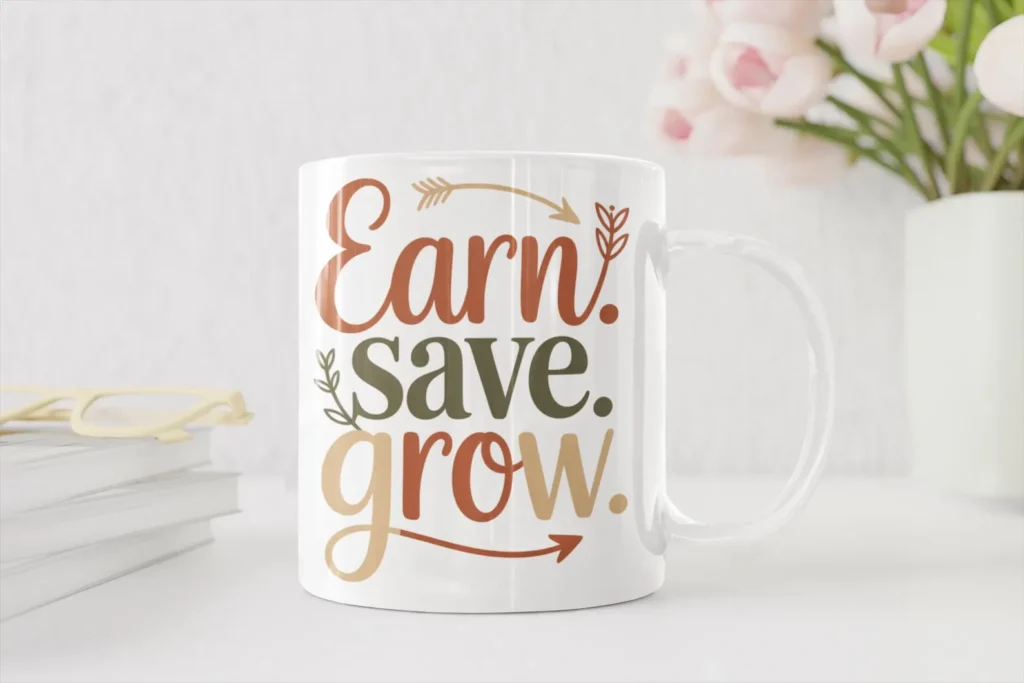 earn save grow