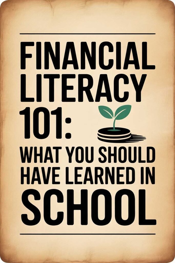 Financial Literacy 101: What You Should Have Learned in School