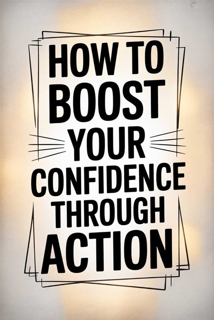 How to Boost Your Confidence Through Action