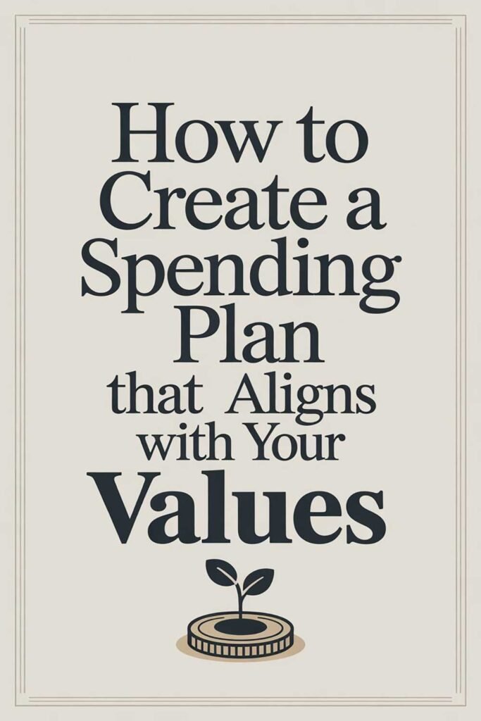 How to Create a Spending Plan That Aligns With Your Values