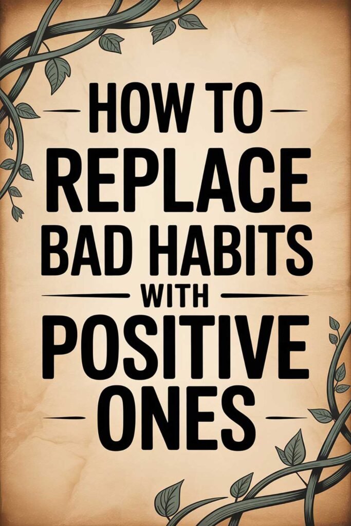 How to Replace Bad Habits with Positive Ones