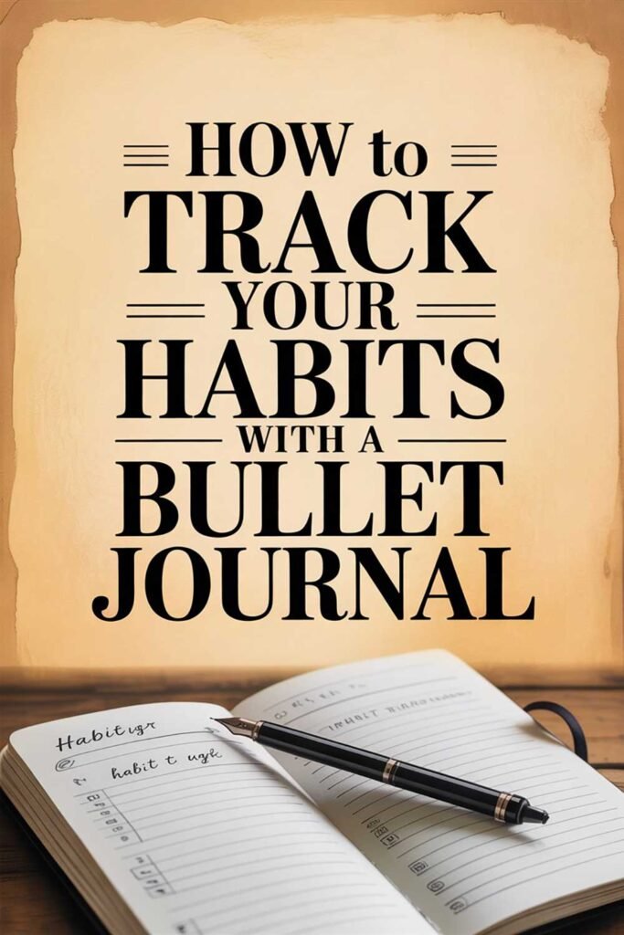 How to Track Your Habits with a Bullet Journal