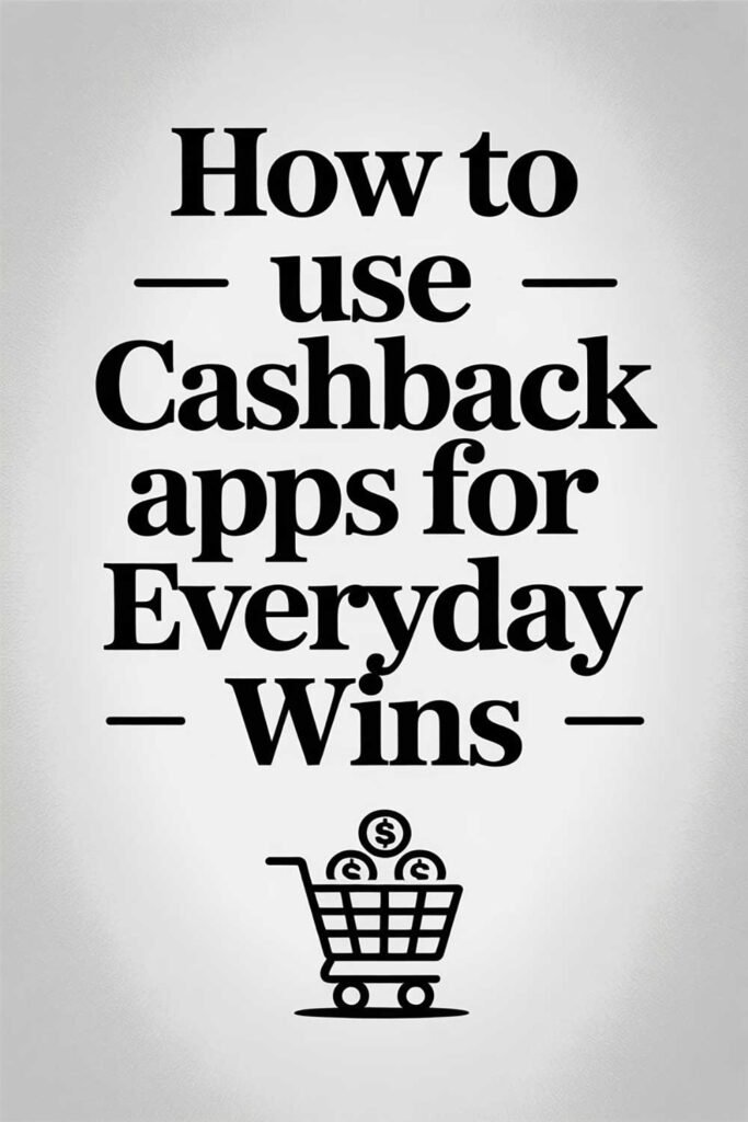 How to Use Cashback Apps for Everyday Wins