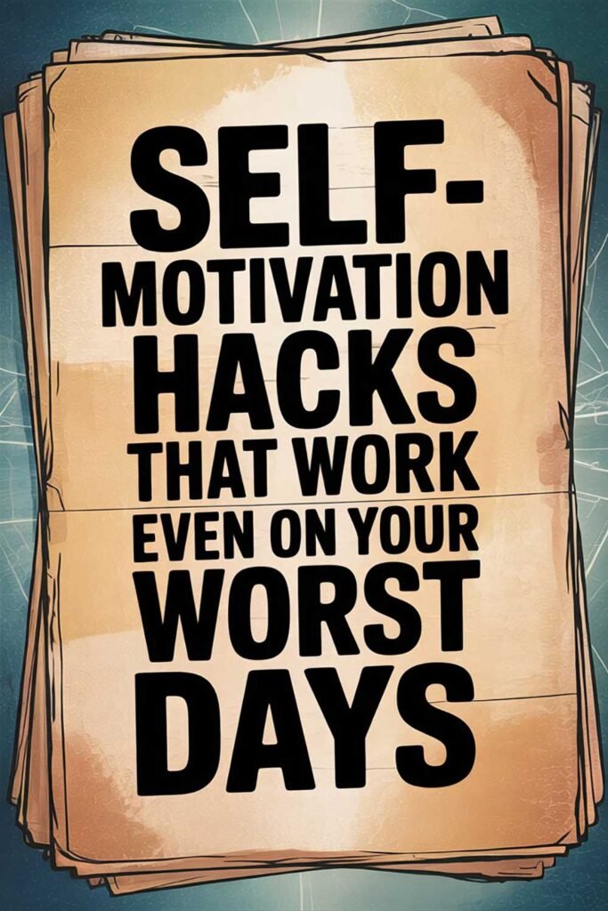 Self-Motivation Hacks That Work Even on Your Worst Days