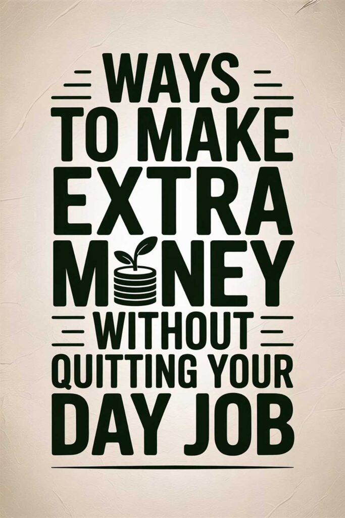 Ways to Make Extra Money Without Quitting Your Day Job