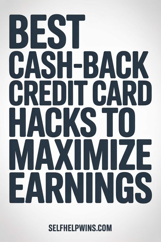 Best Cash-Back Credit Card Hacks to Maximize Earnings