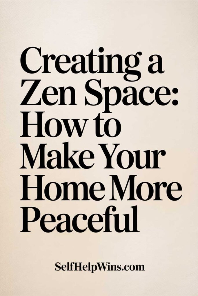 Creating a Zen Space: How to Make Your Home More Peaceful