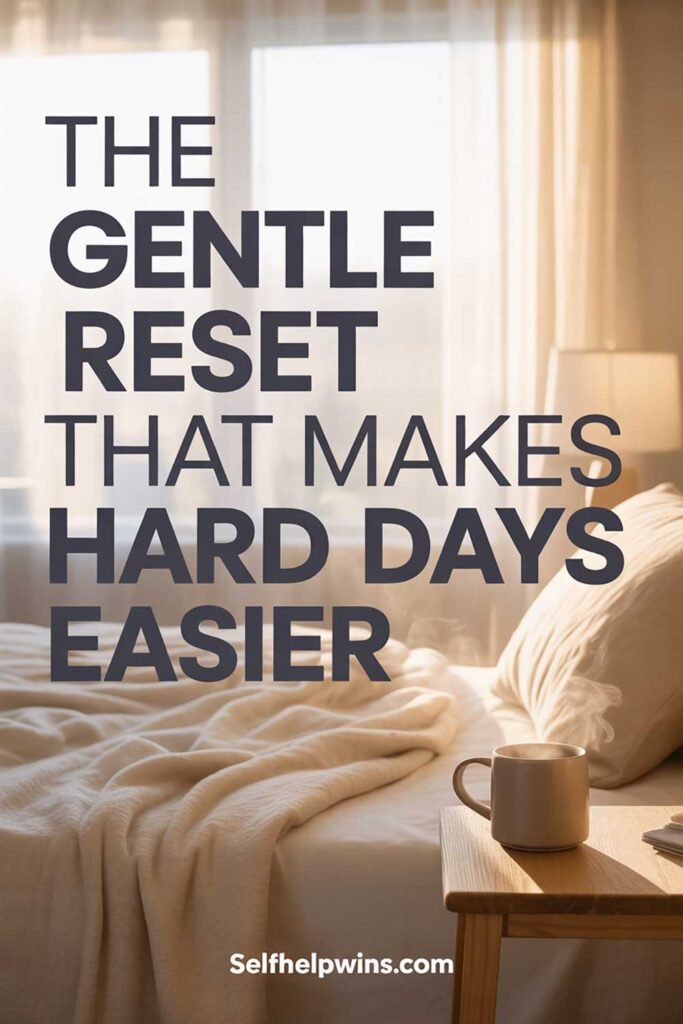 The Gentle Reset That Makes Hard Days Easier