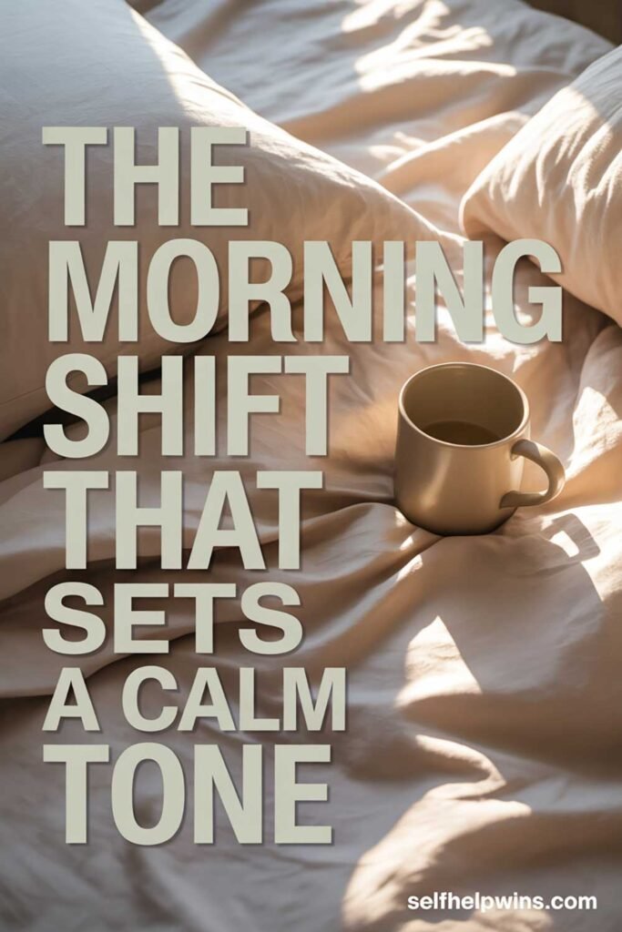 The Morning Shift That Sets a Calm Tone