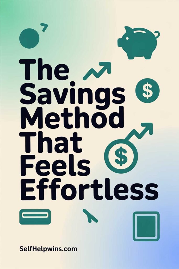 The Savings Method That Feels Effortless