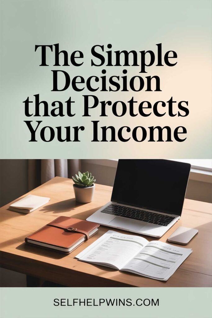 The Simple Decision That Protects Your Income