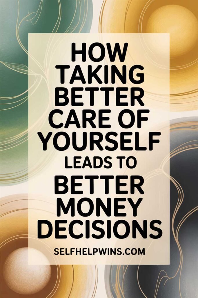 How Taking Better Care of Yourself Leads to Better Money Decisions