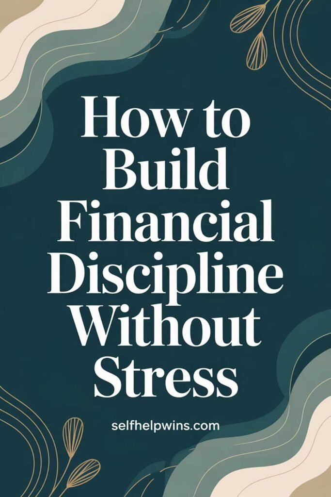 How to Build Financial Discipline Without Stress