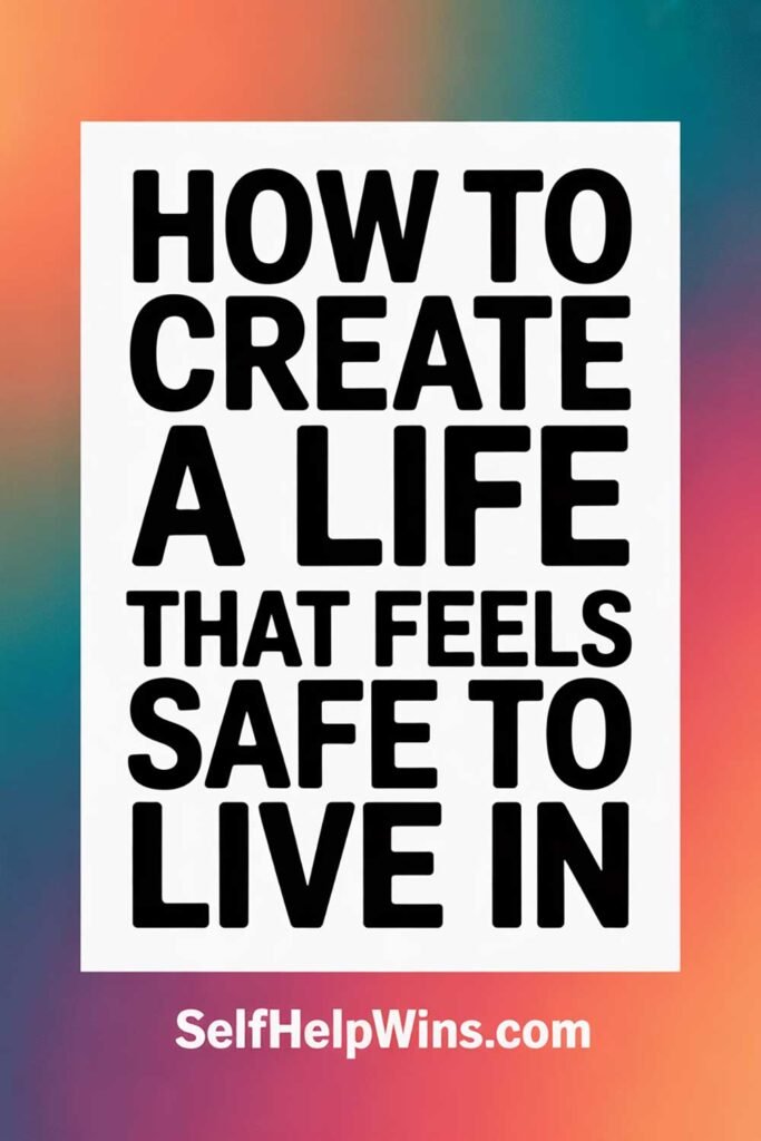 How to Create a Life That Feels Safe to Live In