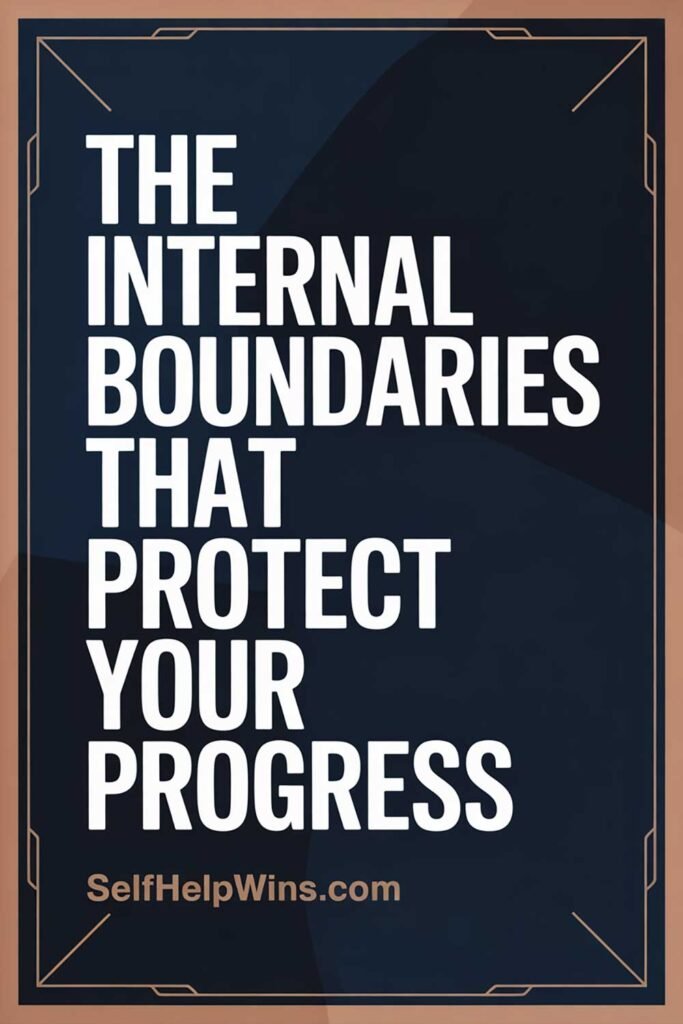 The Internal Boundaries That Protect Your Progress