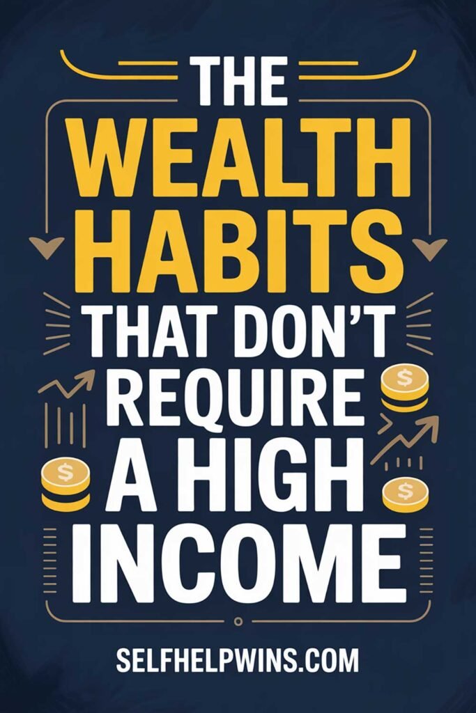 The Wealth Habits That Don’t Require a High Income