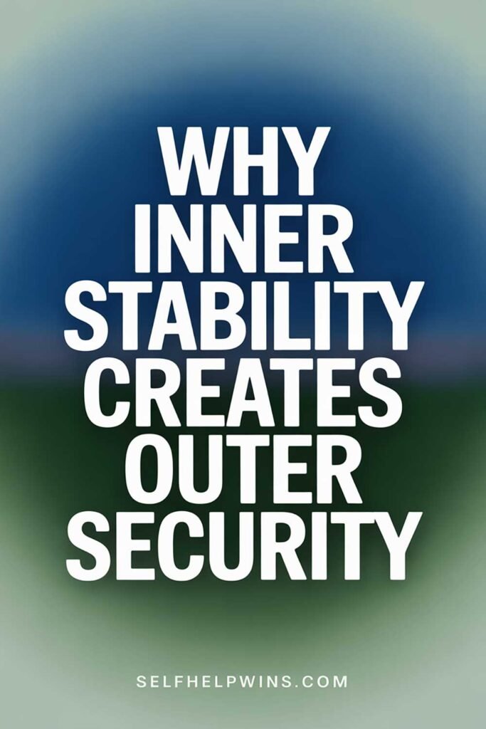 Why Inner Stability Creates Outer Security