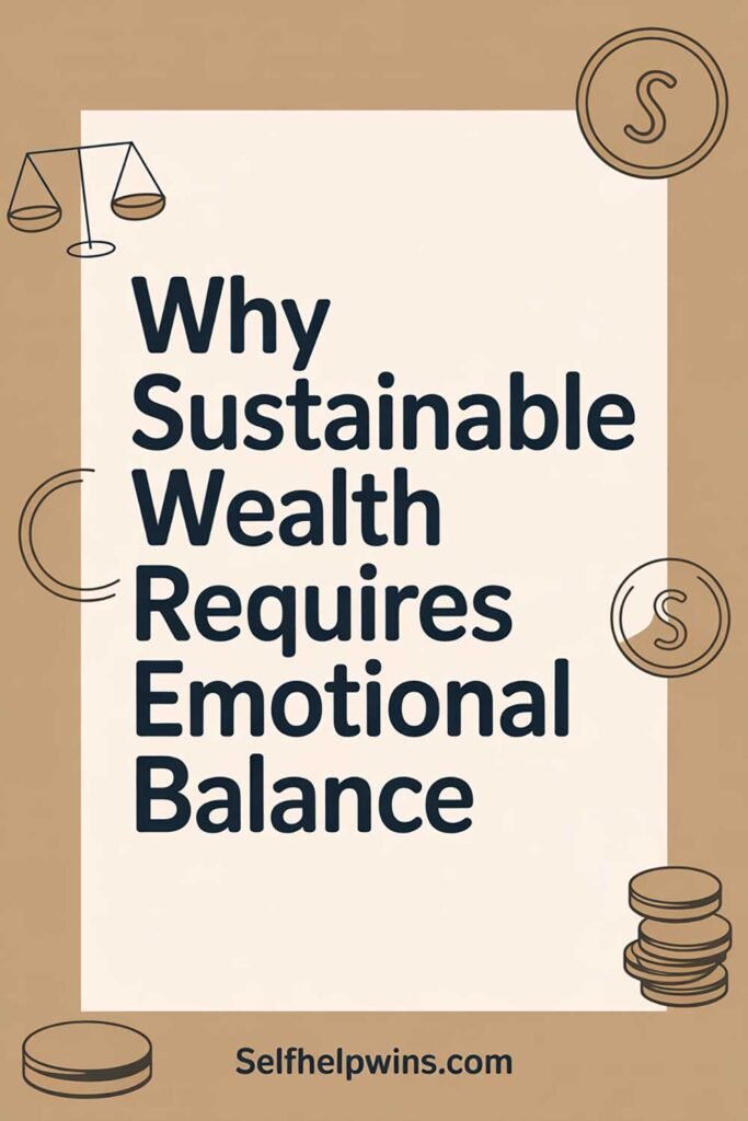 Why Sustainable Wealth Requires Emotional Balance