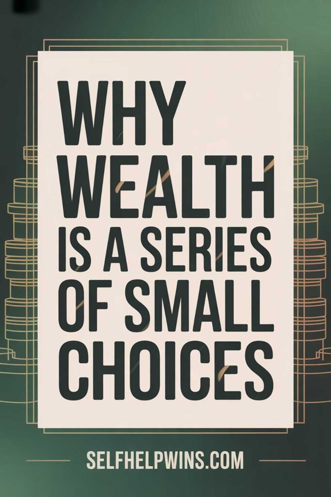 Why Wealth Is a Series of Small Choices