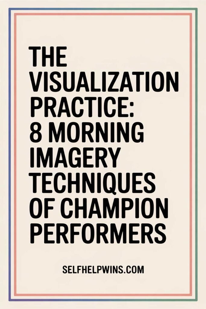 The Visualization Practice: 8 Morning Imagery Techniques of Champion Performers