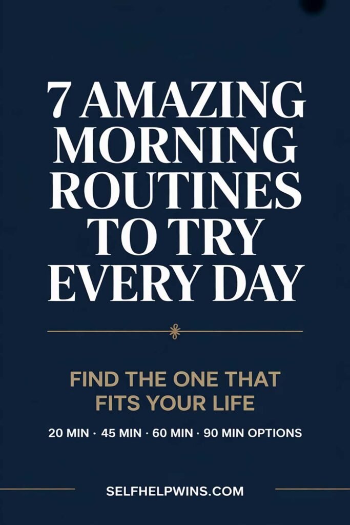 Try These Amazing Morning Routines Every Day